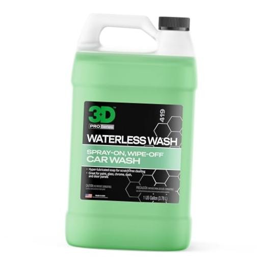 Waterless Car Wash – Easy Spray Waterless Detailing 128 Fl Oz (Pack of 1)