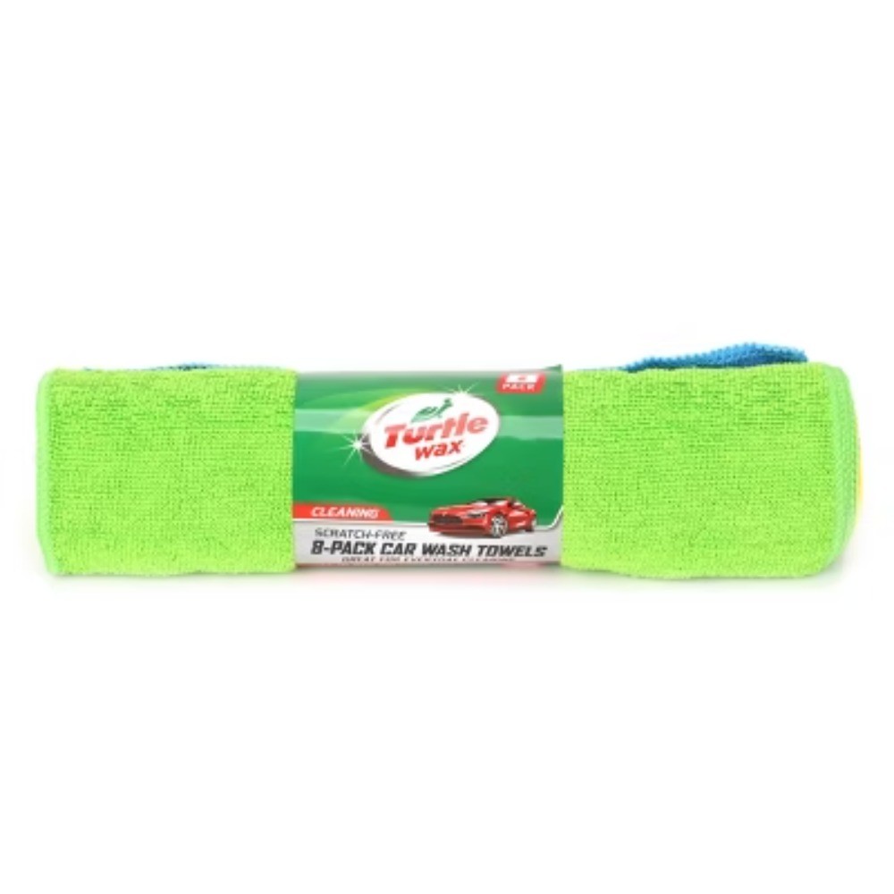 8pk Microfiber Towel Roll:Automotive Cleaning Towels for Cars,Trucks,Motorcycles