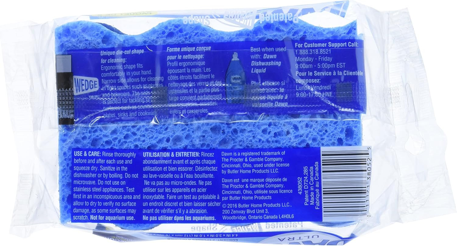 Dawn Non Scratch Sponges 2 Pk