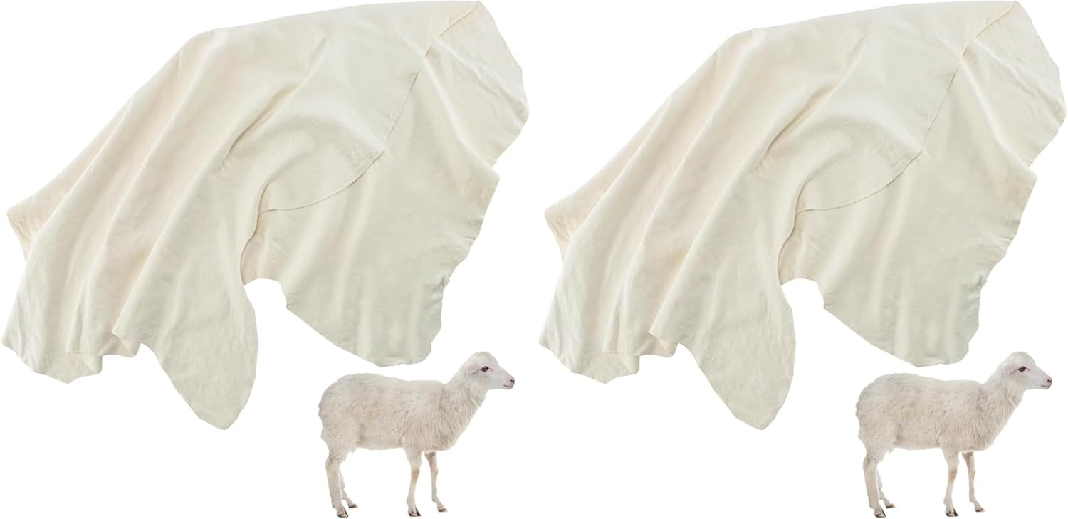Chamois Cloth for Car – Sheepskin Cleaning Cloth Car Drying Towel Real Sheepskin