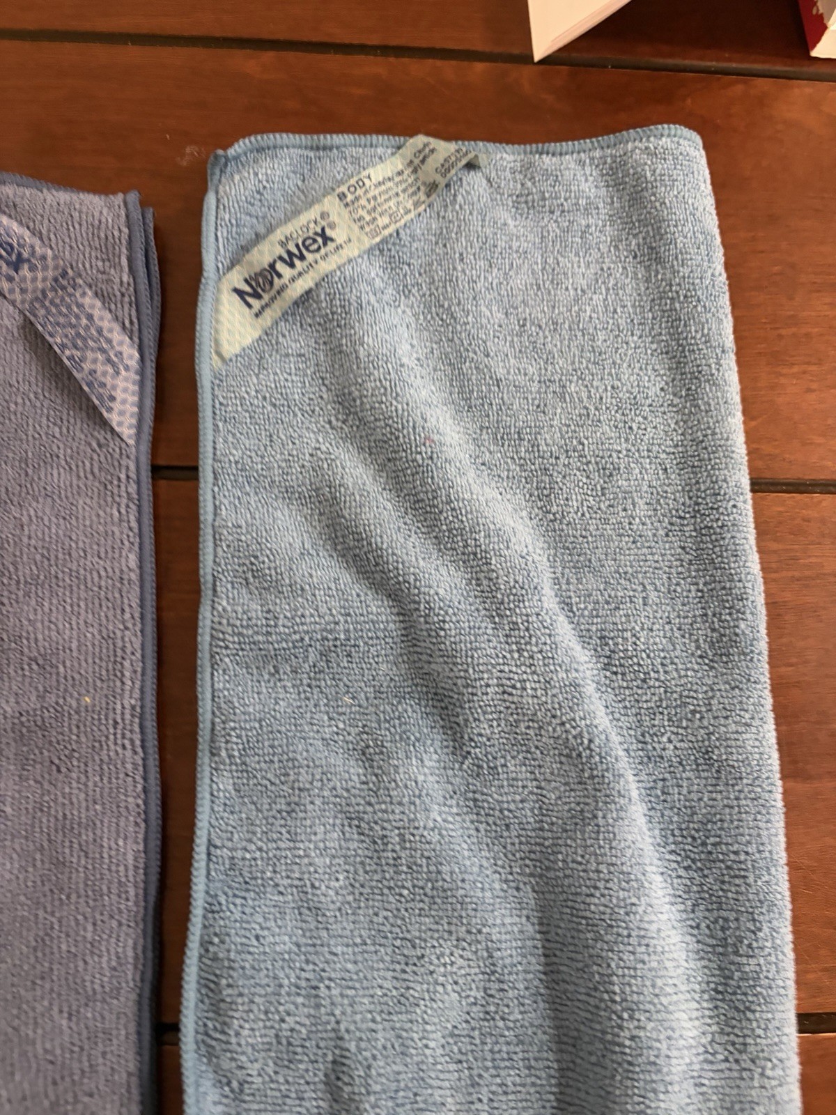 NEW Norwex Microfiber Body Cloth set of 3 12”x12” LOT 12 *