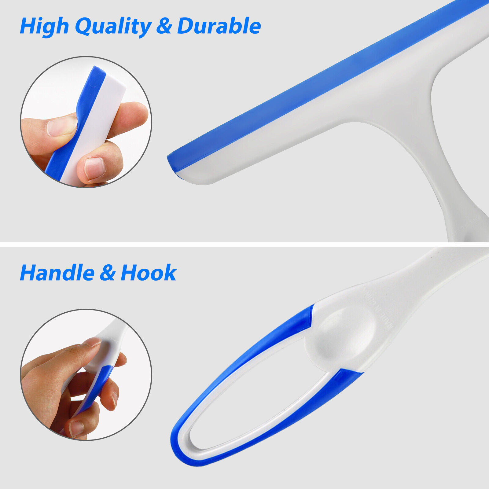 1~5 Window Mirror Car Windshield Squeegee Shower Glass Wiper Kitchen House Clean