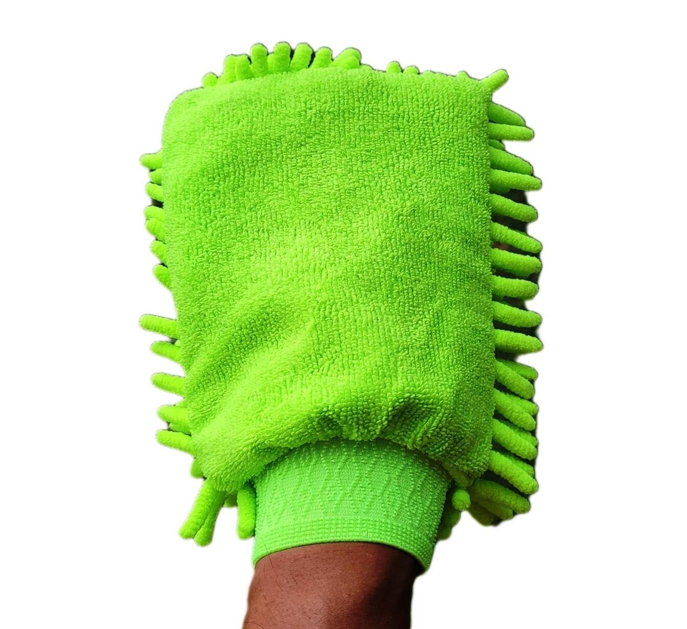 Microfiber Car Wash Mitt Cleaning Glove Window Home Polishing Dusting Multi‑Use