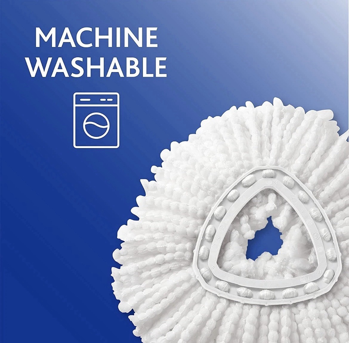 NEW O-Cedar Easy Wring Spin Mop Refill, 1 Count (Pack of 6)