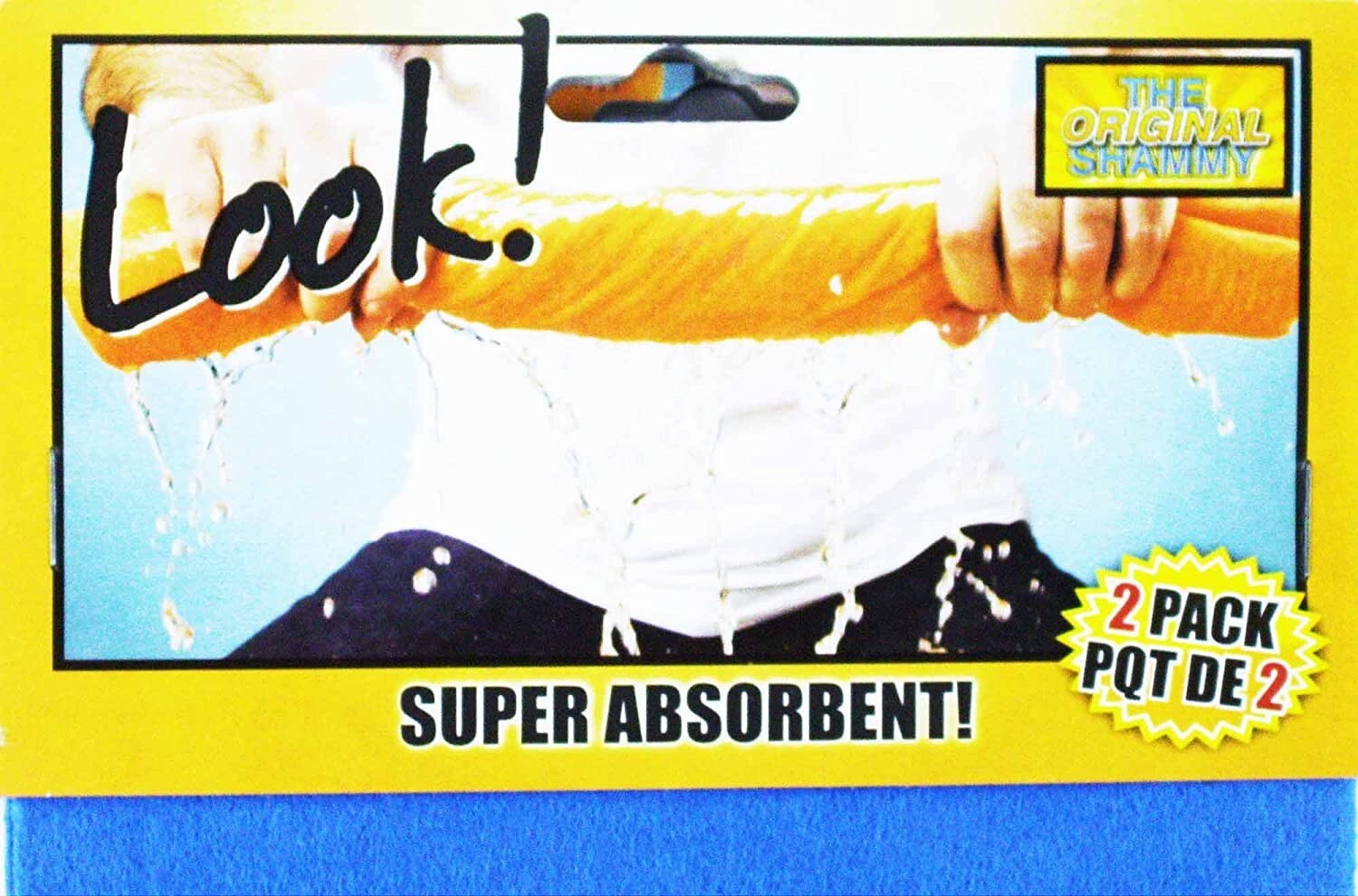 18-UNITS 10 in. x 11 in. Super Absorbent The Original Shammy -Super Absorbent
