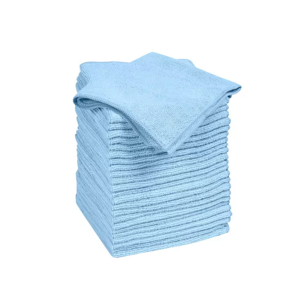 Quickie Microfiber Cleaning Cloths Towels 14×14 Lint Free Reusable 24 Pack