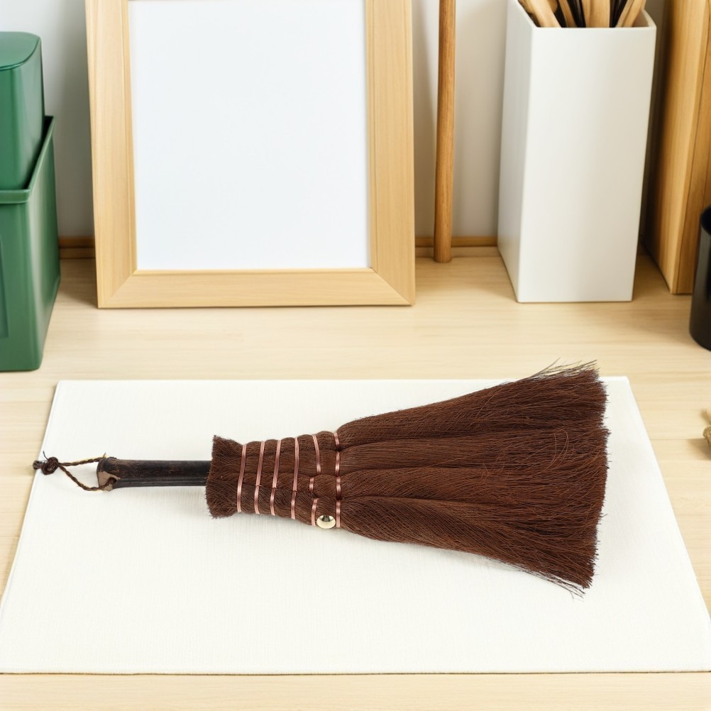 Asian Whisk Broom – Palm Desk Brush Japanese Tea Ceremony Mini Household