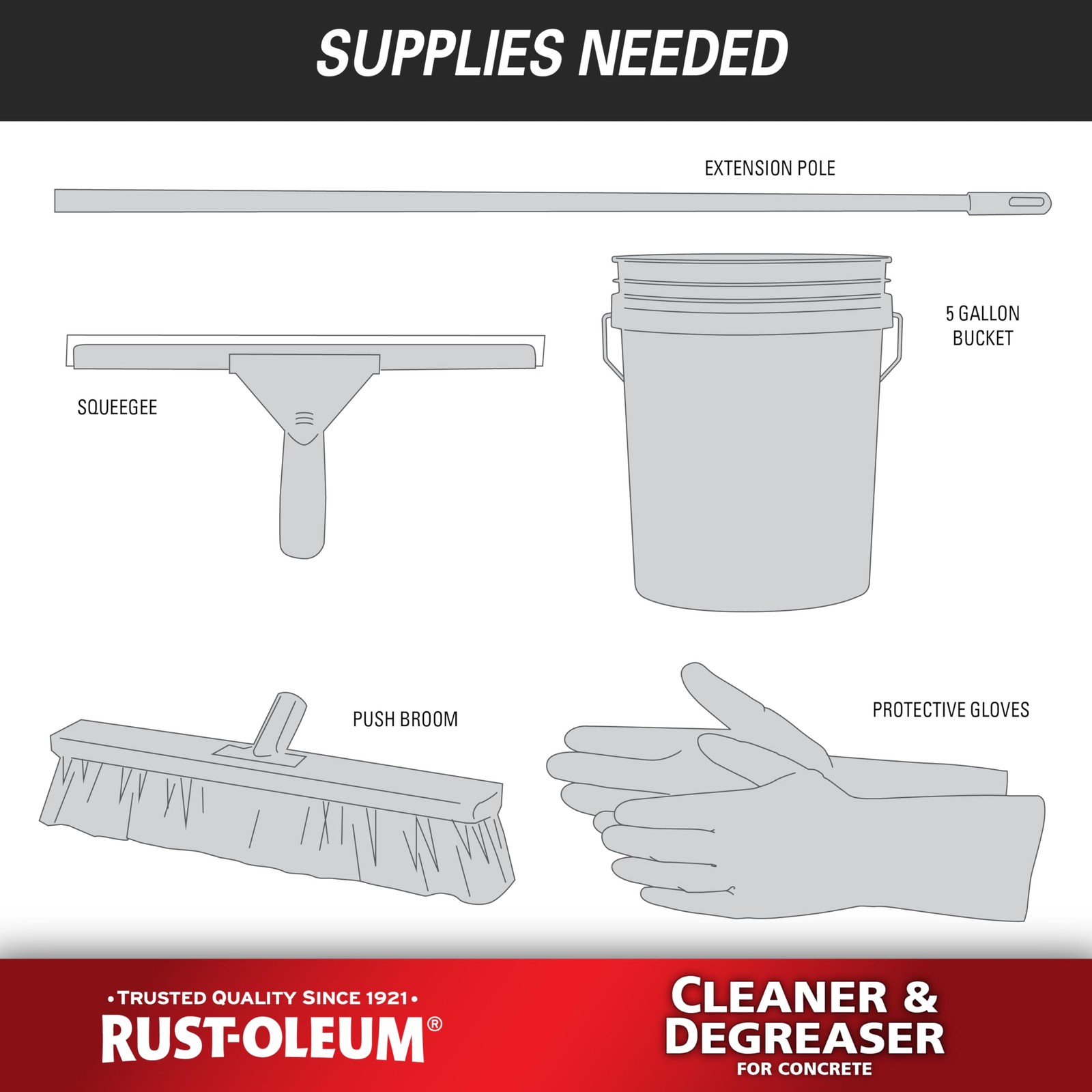 Rust-Oleum 301243 Cleaner and 128 Fl Oz (Pack of 1), & Degreaser