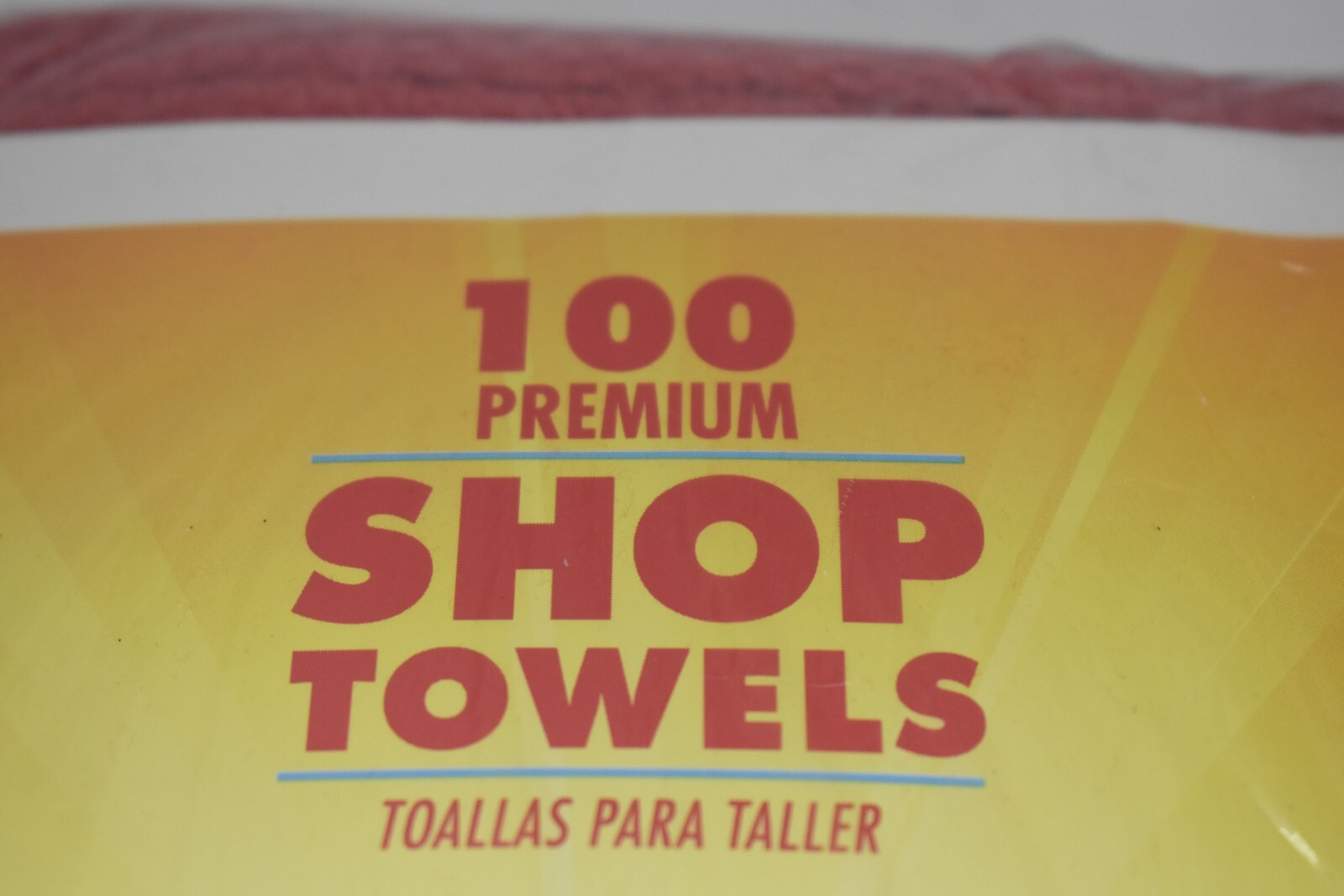 Simpli-Magic 78966 Shop Towel 14″ x 12″ Red Lot of 100 Multi-Purpose Towel