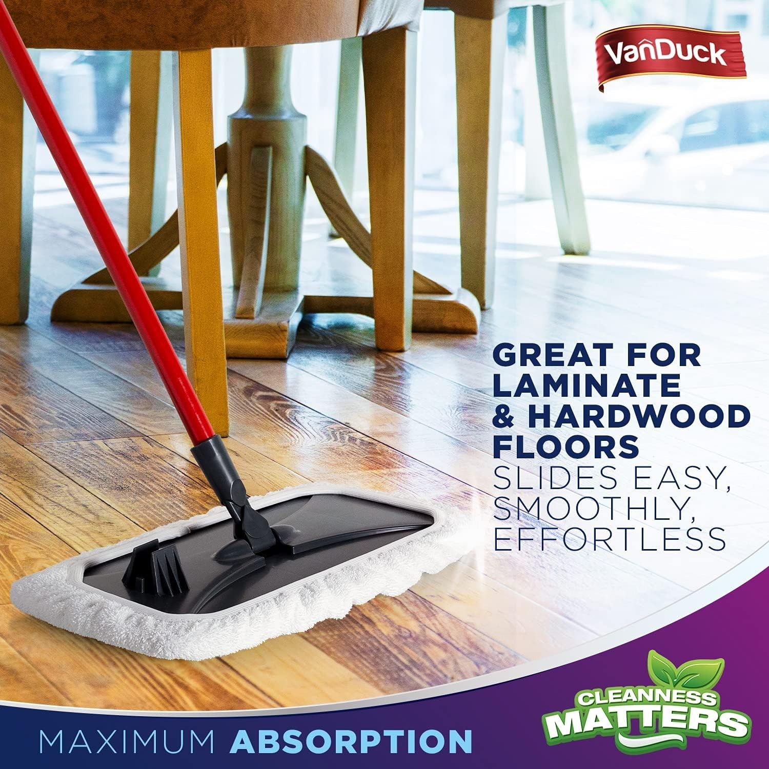 100% Cotton Terry Mop Pads 15×8 Inches, 2-Pack Mop Not Included | Reusable te…