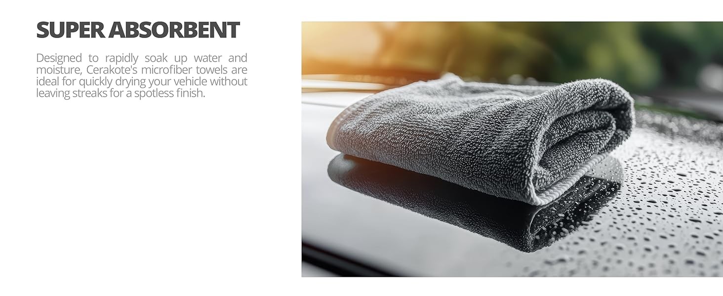Microfiber Towels (12 Pack) – Cleaning and Application Towels – Durable 300 GSM