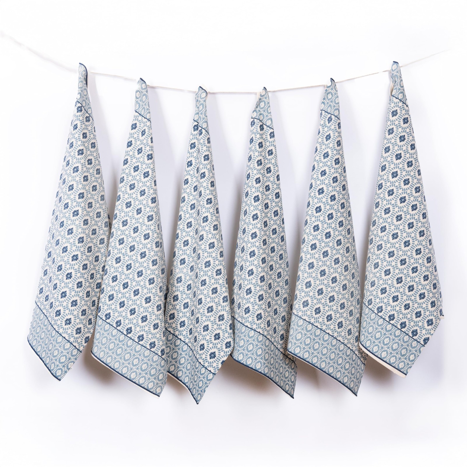 6 PCS Moroccan Beauty 100% Cotton Kitchen Tea Towels 20×30 Inch Soft
