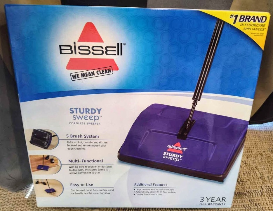 Bissell Sturdy Sweep 5 Brush System Brand New In Box