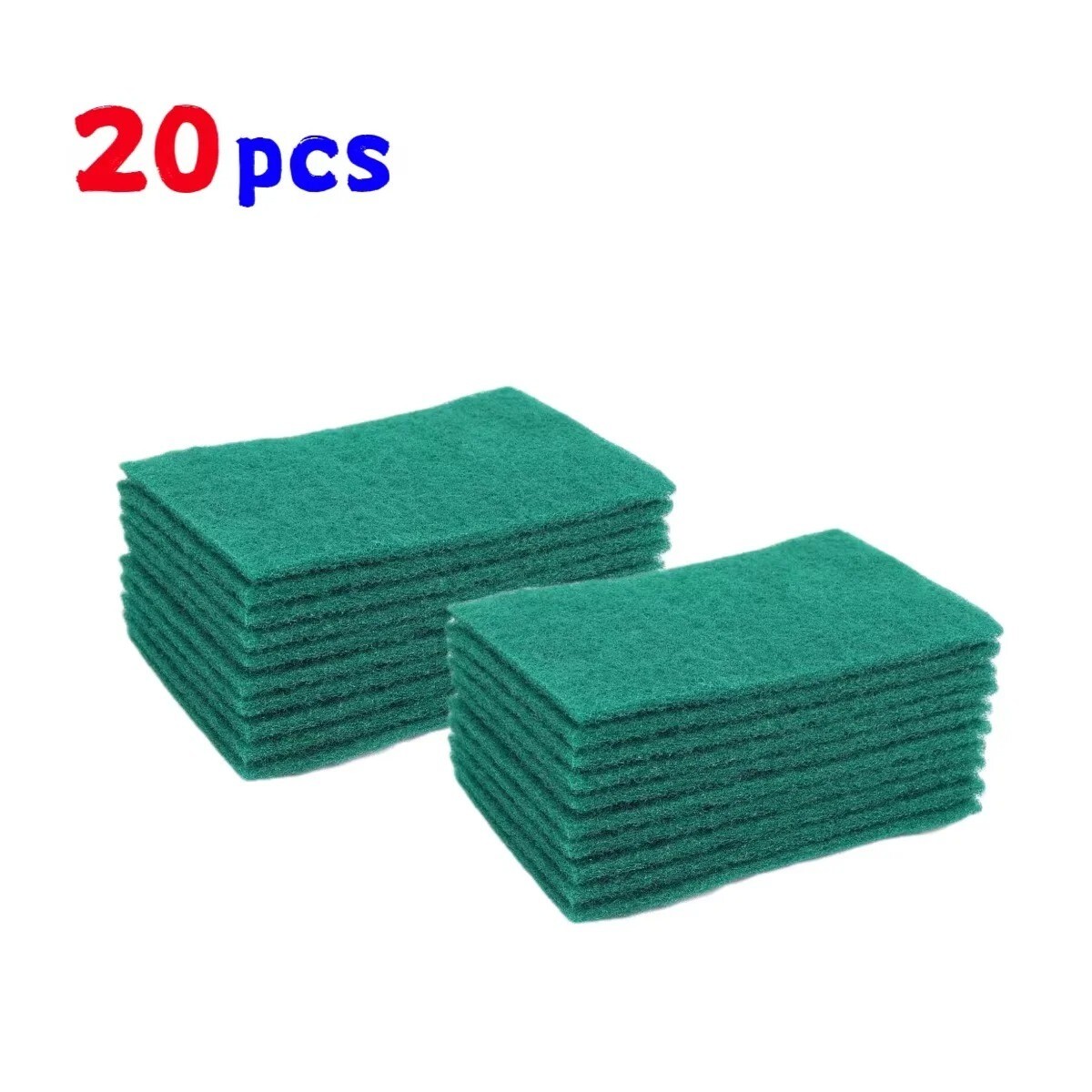 Double Sided Scrub Pad Grinding Rags Dishcloth Washing Clean Oil Removal Pan Pot