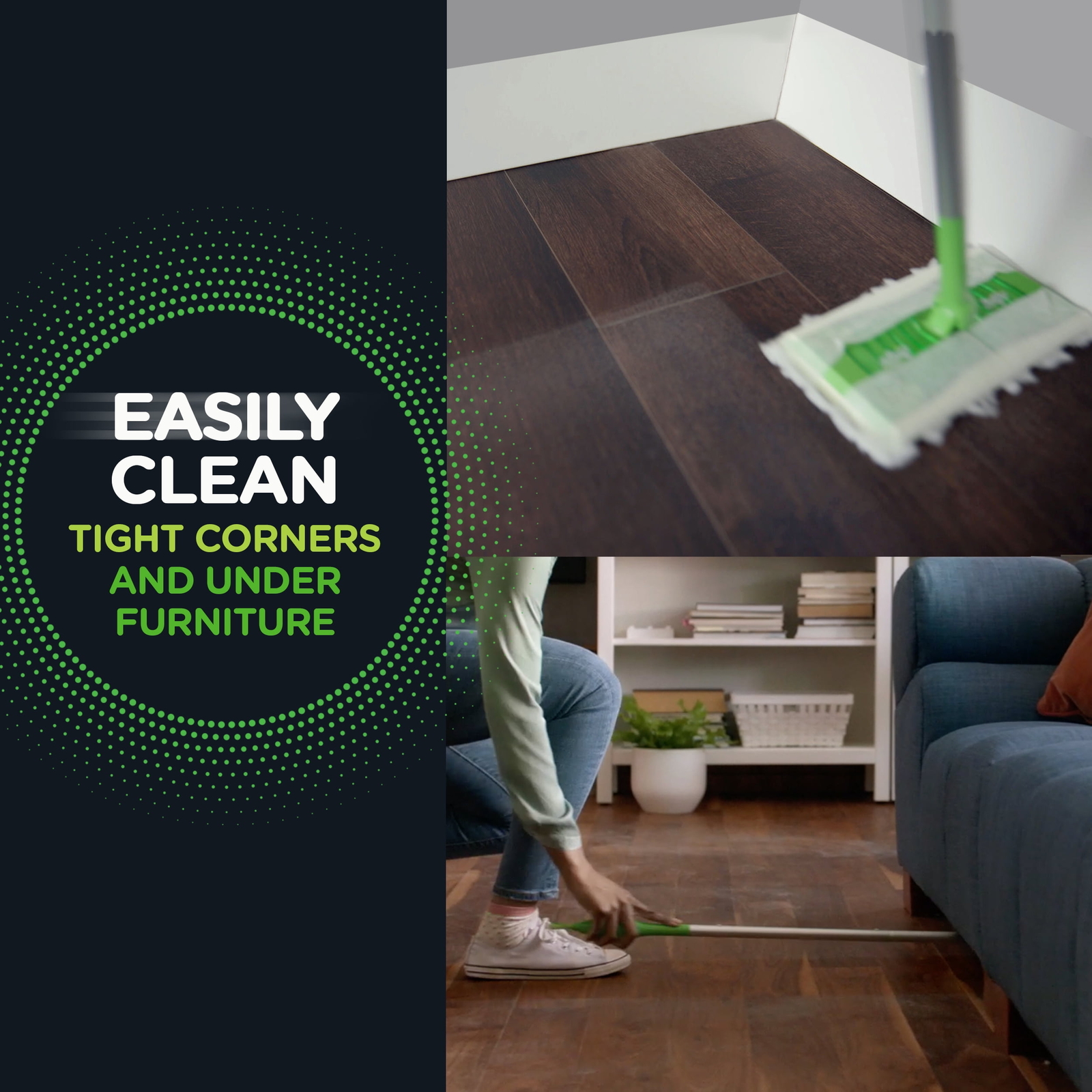 Swiffer Sweeper Pet Heavy Duty Dry Multi-Surface Cloth Refills Floor Cleaner 20