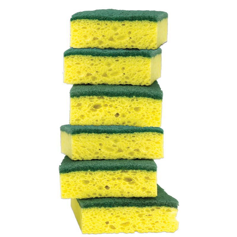 Scotch-Brite 426 Heavy Duty Scrub Sponge 4.5 L in. for Pots & Pans (Pack of 6)