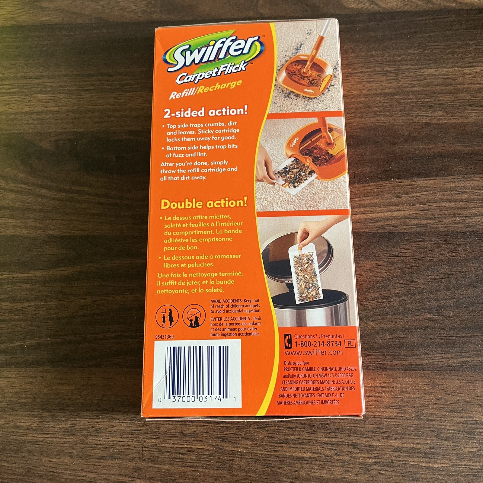 Swiffer Carpet Flick Carpet Sweeper Refill 12 Pack Discontinued HTF Sealed NEW