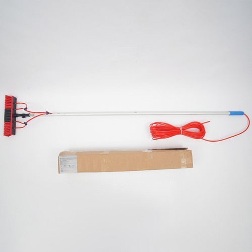 Solar Panel Window Cleaning Tool Outdoor Cleaning Brush & Pole Cleaning Kit
