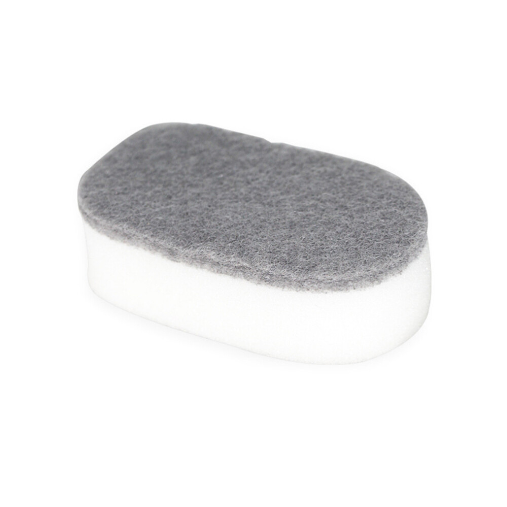 12Pcs Cleaning Loofah Sponge Strong Water Absorption Grey and White Complex