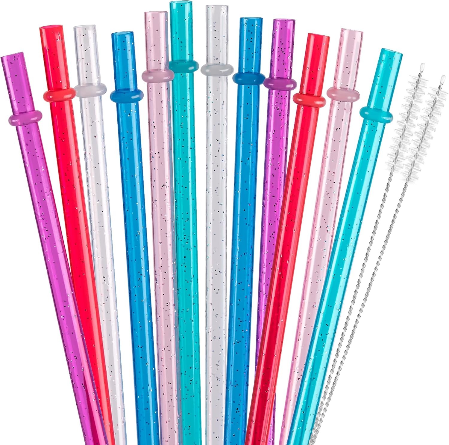 9″ Straws Replacemen Fit for Stanley 16 oz 20 oz Tumblers,Short Drinking Straw