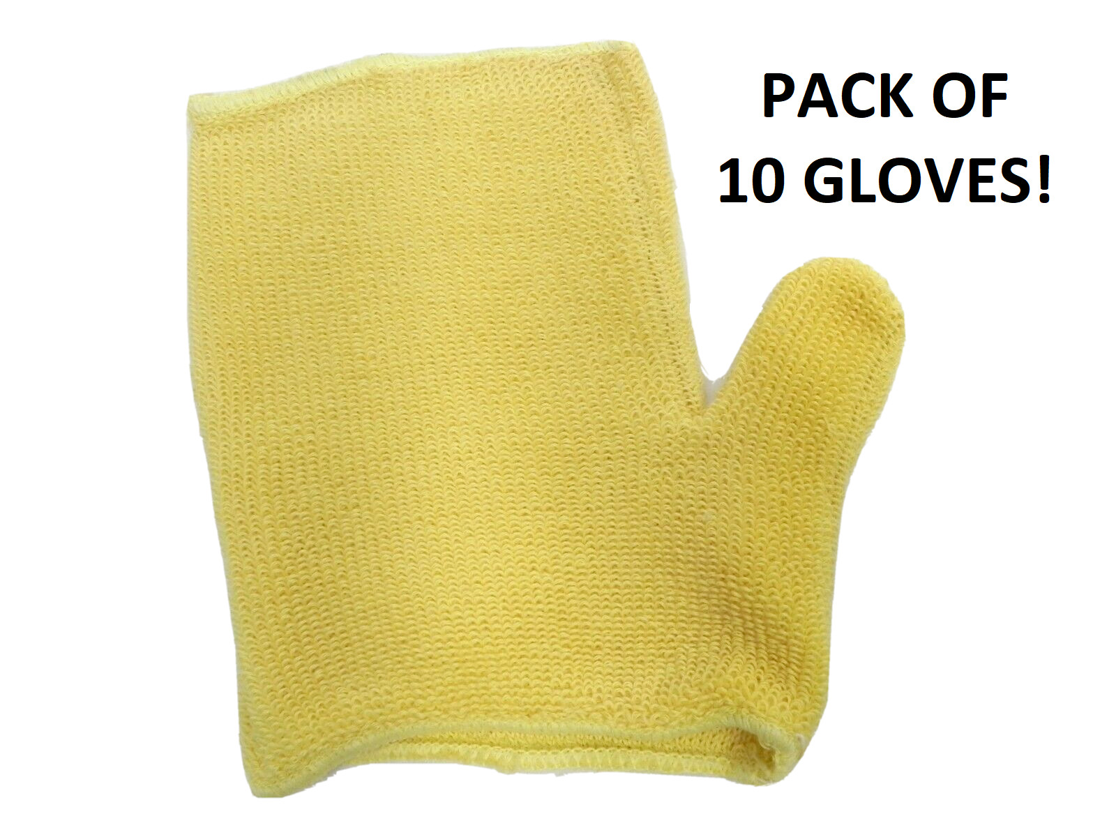 10 PACK! MICROFIBER Wash Cloth Glove Mitt Buffing Auto Detailing Wax Polish HR