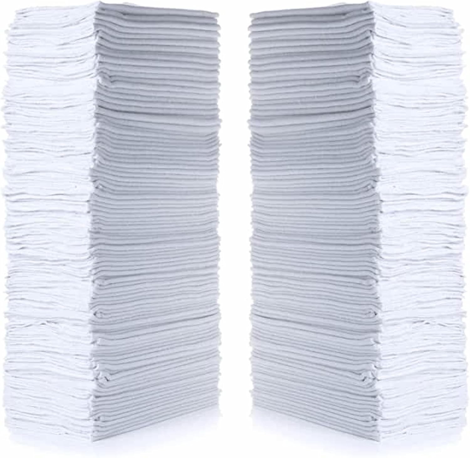 Simpli-Magic Cotton Shop Towels 14″x12″ (145 Pack) – Reusable Cleaning Shop Rags