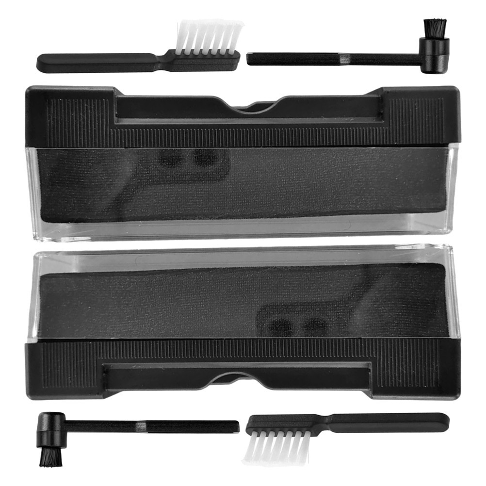 2 Sets Vinyl Record Player Cleaning Kit Anti Static Brush Stylus