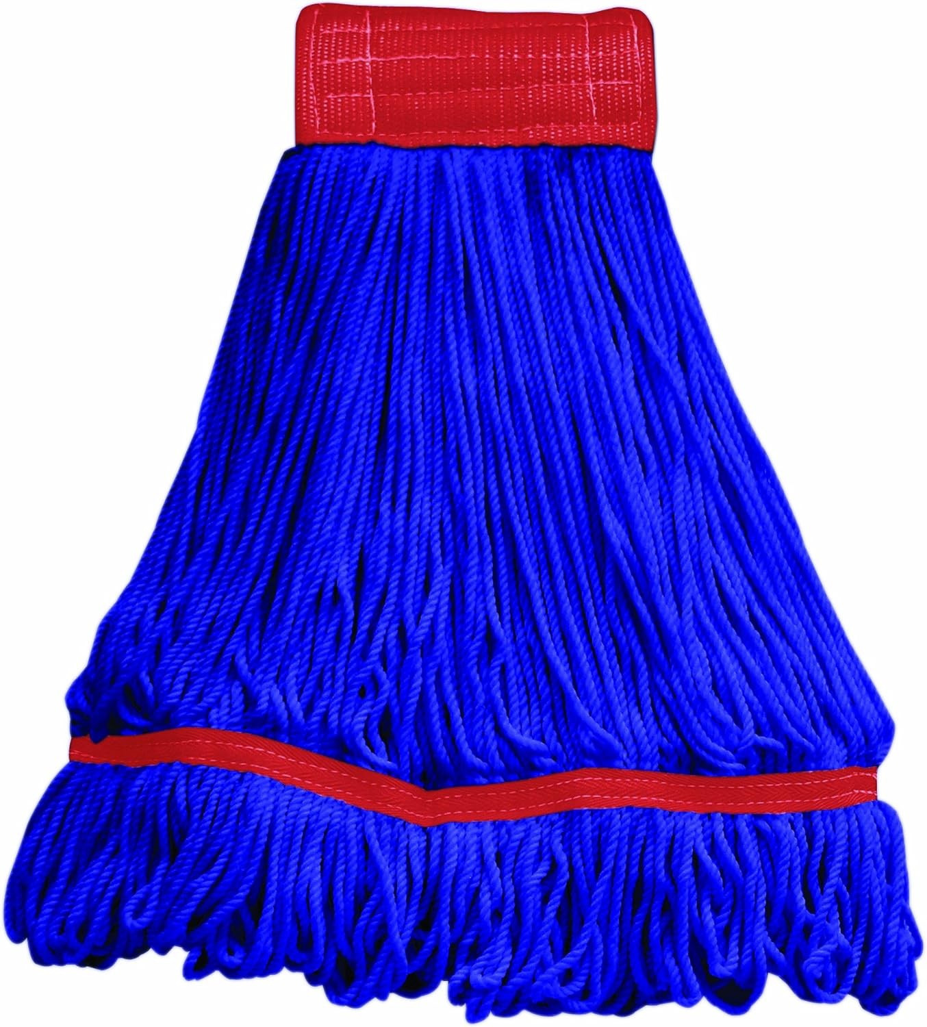 Microfiber Loop-End Mop, Large, Blue