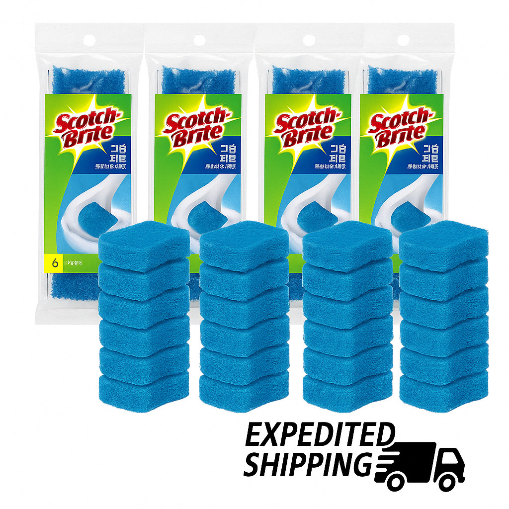 3M Scotch Brite Clean Stick Refill 30ea Disposable Toilet Bowl Cleaner no handle