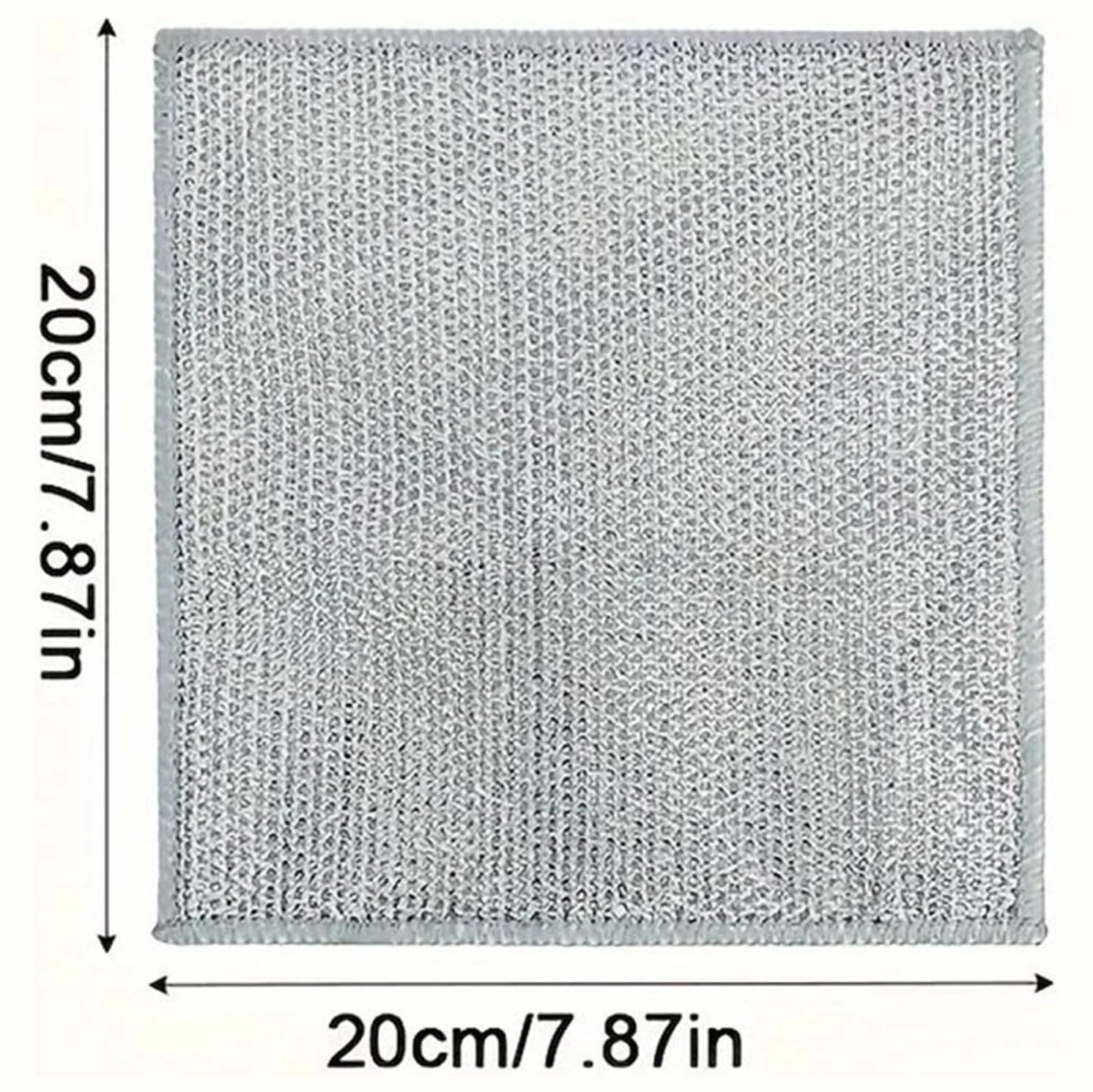 10/20 Pcs Double-Layer Anti-Scratch Cleaning Cloth Wet & Dry Multi-Purpose