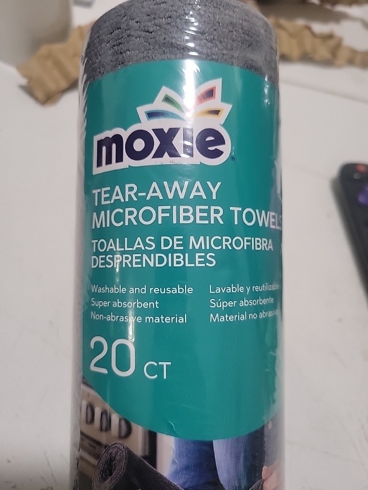 Moxie Tear-Away Microfiber Towels 20 ct 12″ X 12″