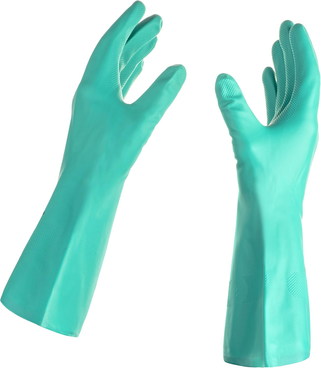 Nitrile Rubber Cleaning Dishwashing Gloves Extra Extra Large Small