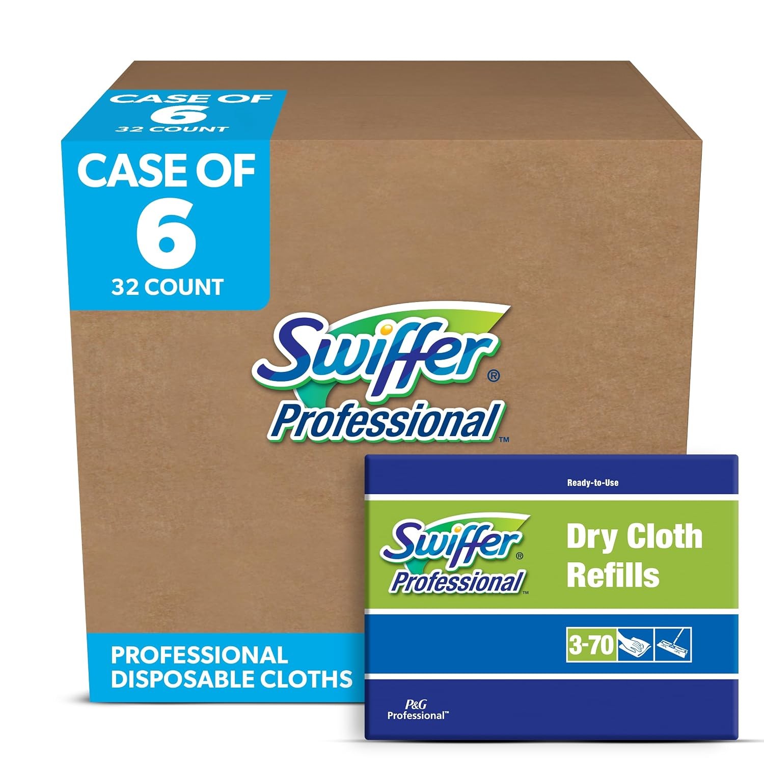 Swiffer Professional Duster Regular Sweeper Mop 10-Inch Wide Floor Duster
