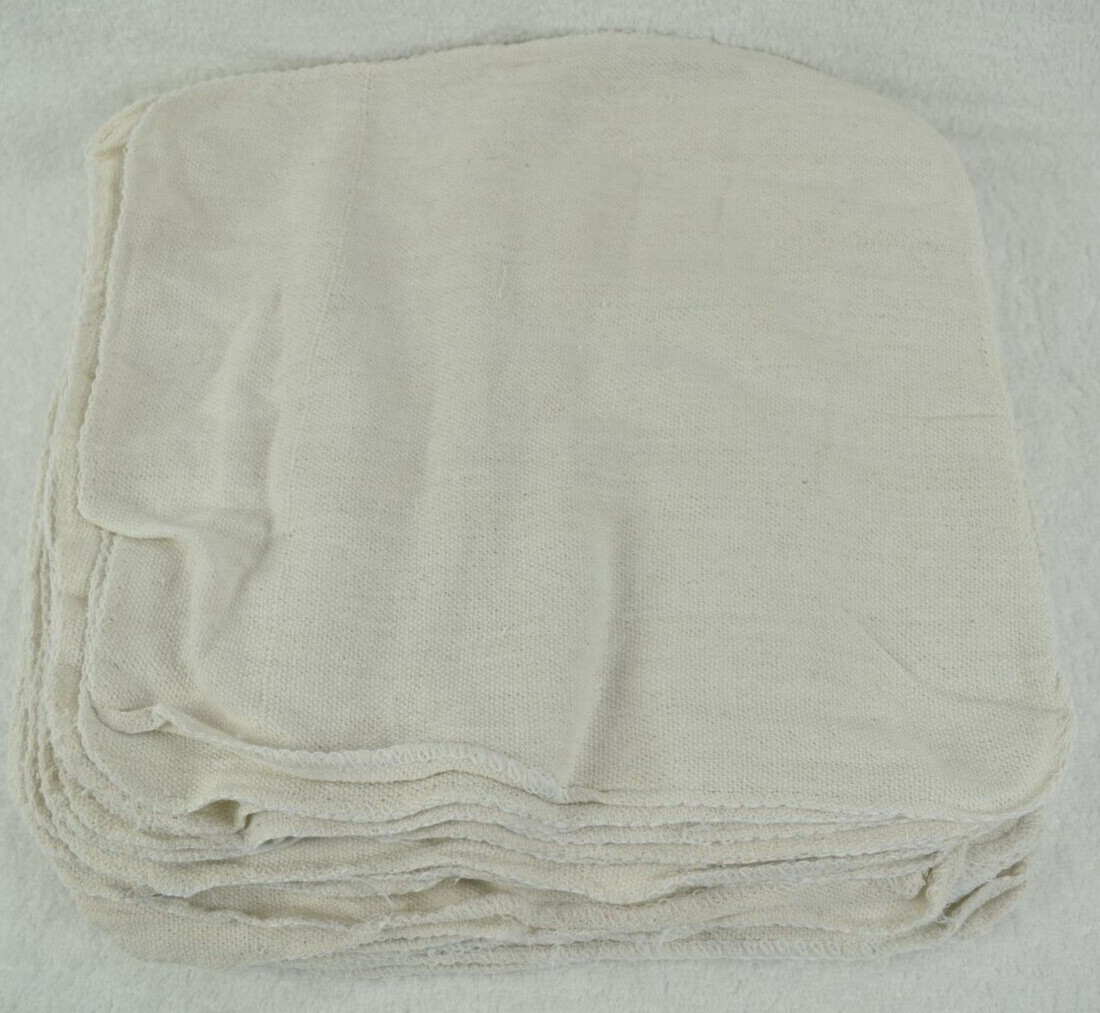 SIMPLI-MAGIC Premium Shop Towels / 14”x12” / White / 50 Count