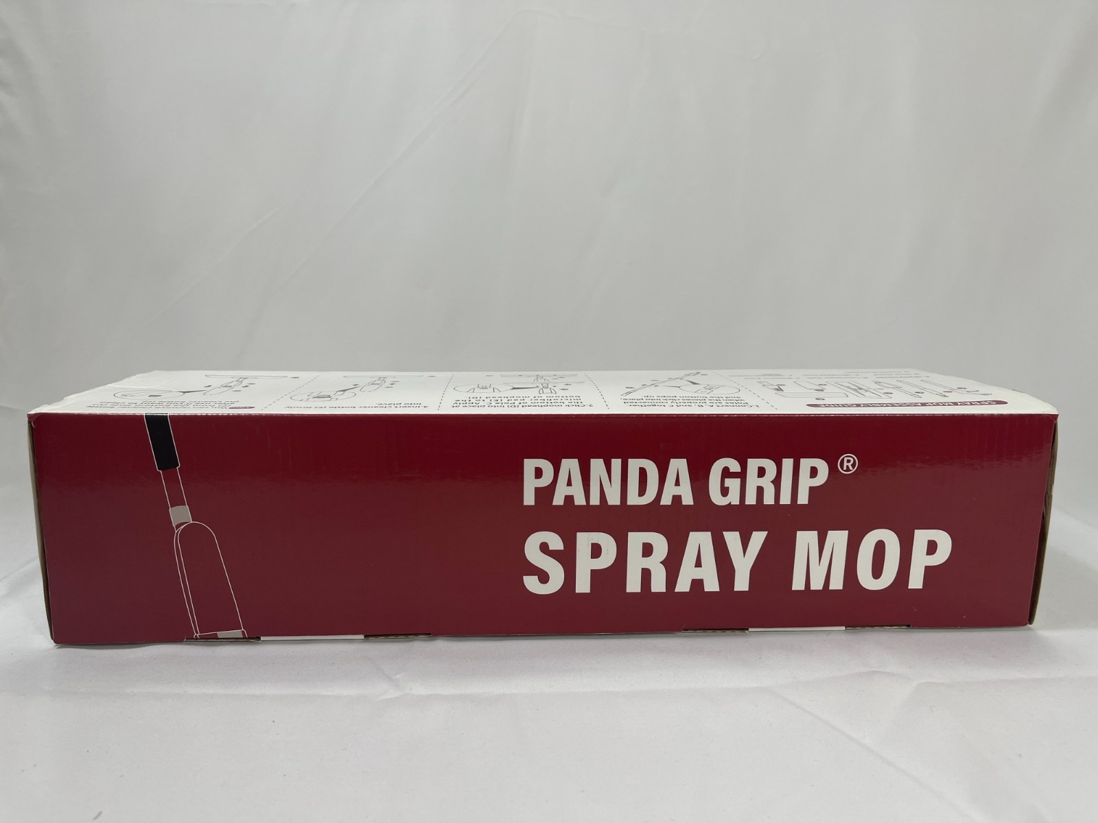 PANDA GRIP Wet Spray Mop Microfiber Refillable Bottle for Hardwood Floor Tile