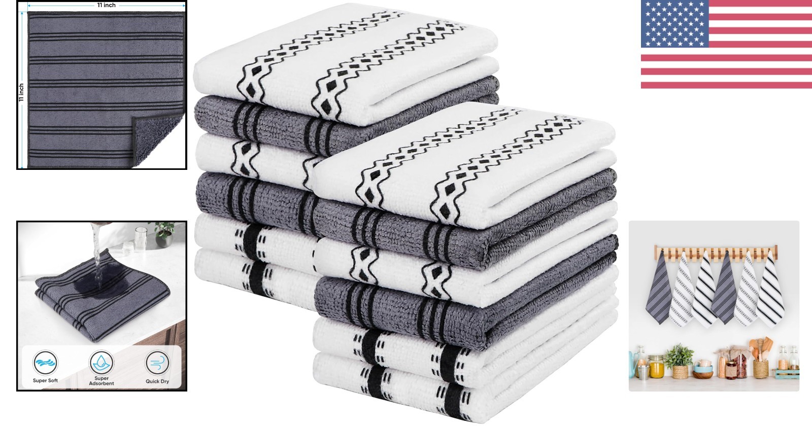 Eco-Friendly 12-Pack Microfiber Cleaning Cloths – Lint & Scratch-Free Solution
