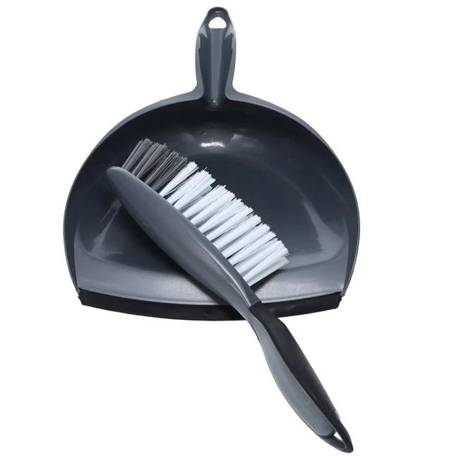 HelpMate RP936001 Large 13 in. Dustpan & Brush Set Commercial Cleaning with E…