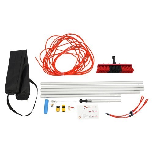 Solar Panel Cleaning Brush Window Adjustable Pole Cleaning Kit Modern Outdoor