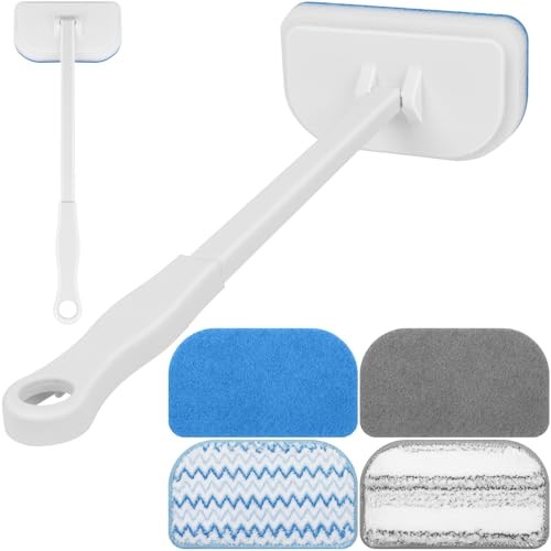 Scrub Brush for Shower,4-in-1 Cleaning Brushes with 4 Different Function