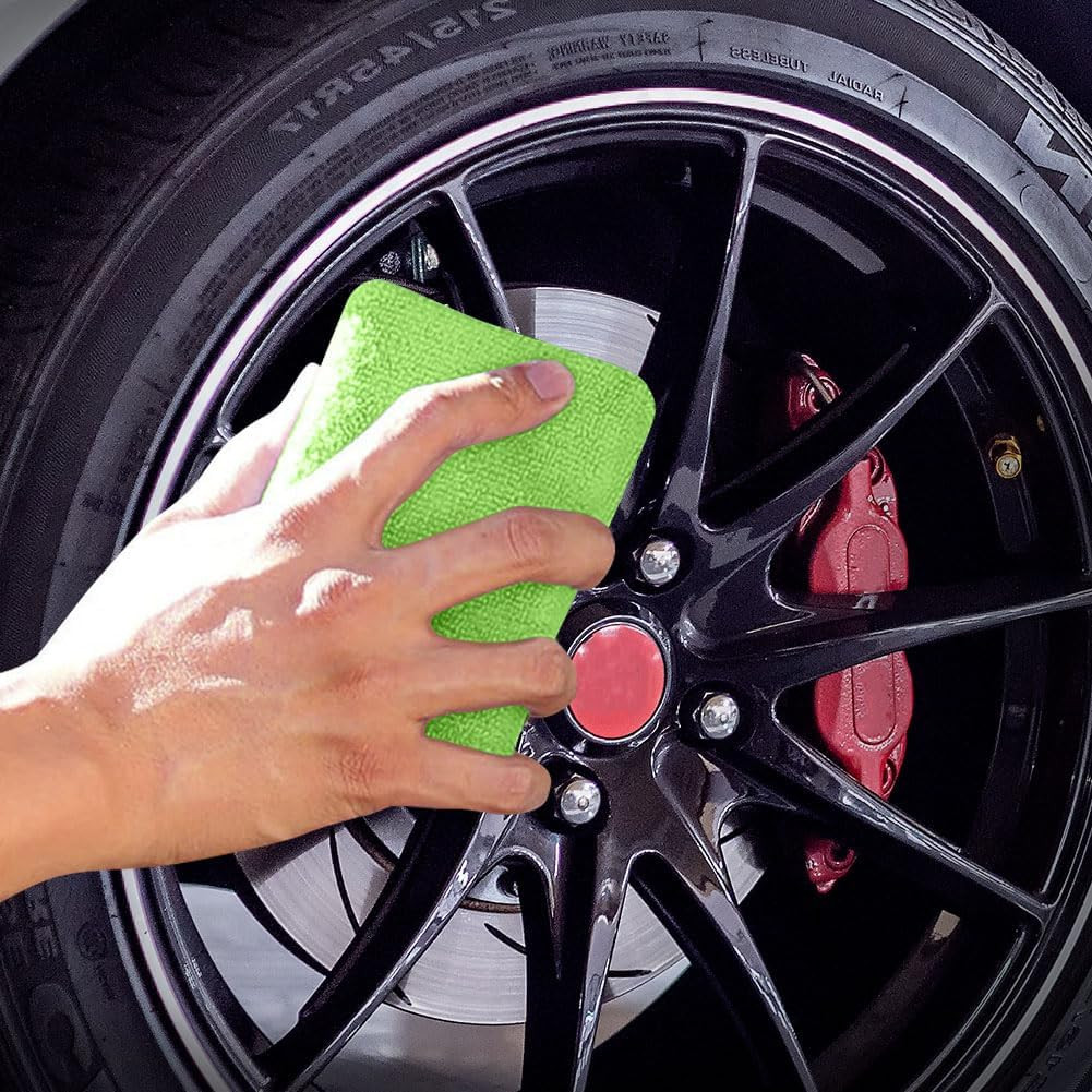 Microfiber Applicator Pads Scratch-Free Car Wash Sponge for Cleaning Premium W
