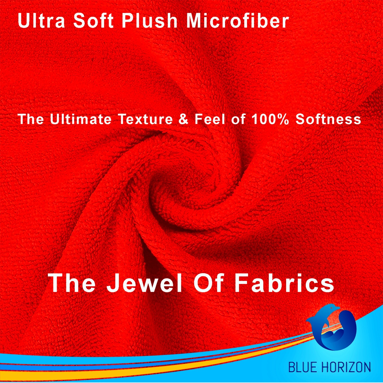 Microfiber Cleaning Cloths 36-Pack 16×16 inch Wash Towels 3 Dozen Car Rags Red