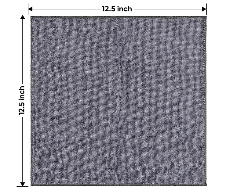 Microfiber Cleaning Cloths Pack 12 Ultra Absorbent Streak Free Rags for Car K…