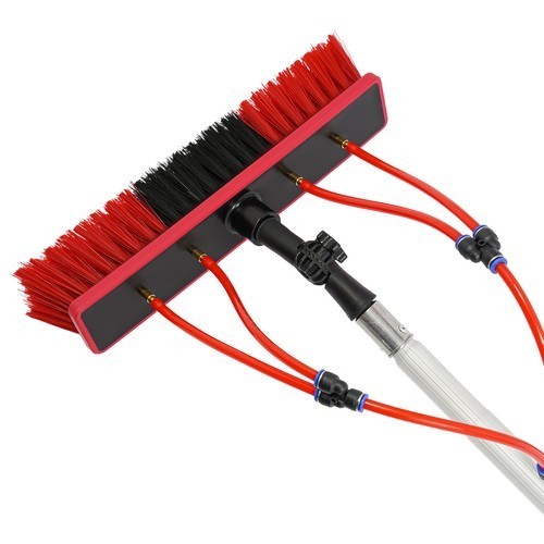 Solar Panel Cleaning Brush Window Adjustable Pole Cleaning Kit Modern Outdoor