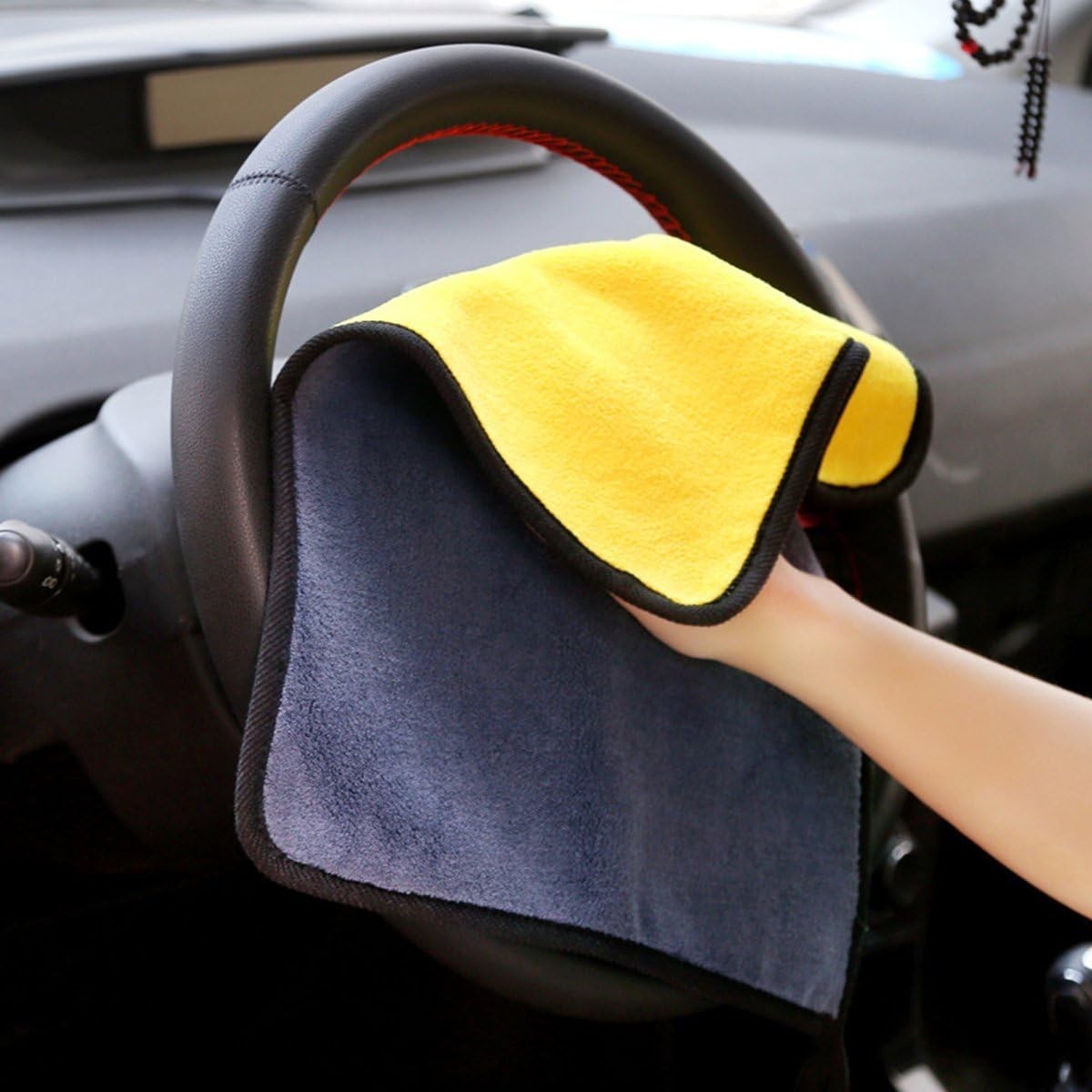 Ultra-Soft Microfiber Towels 800GSM – 6 Pack, Perfect for Home & Auto