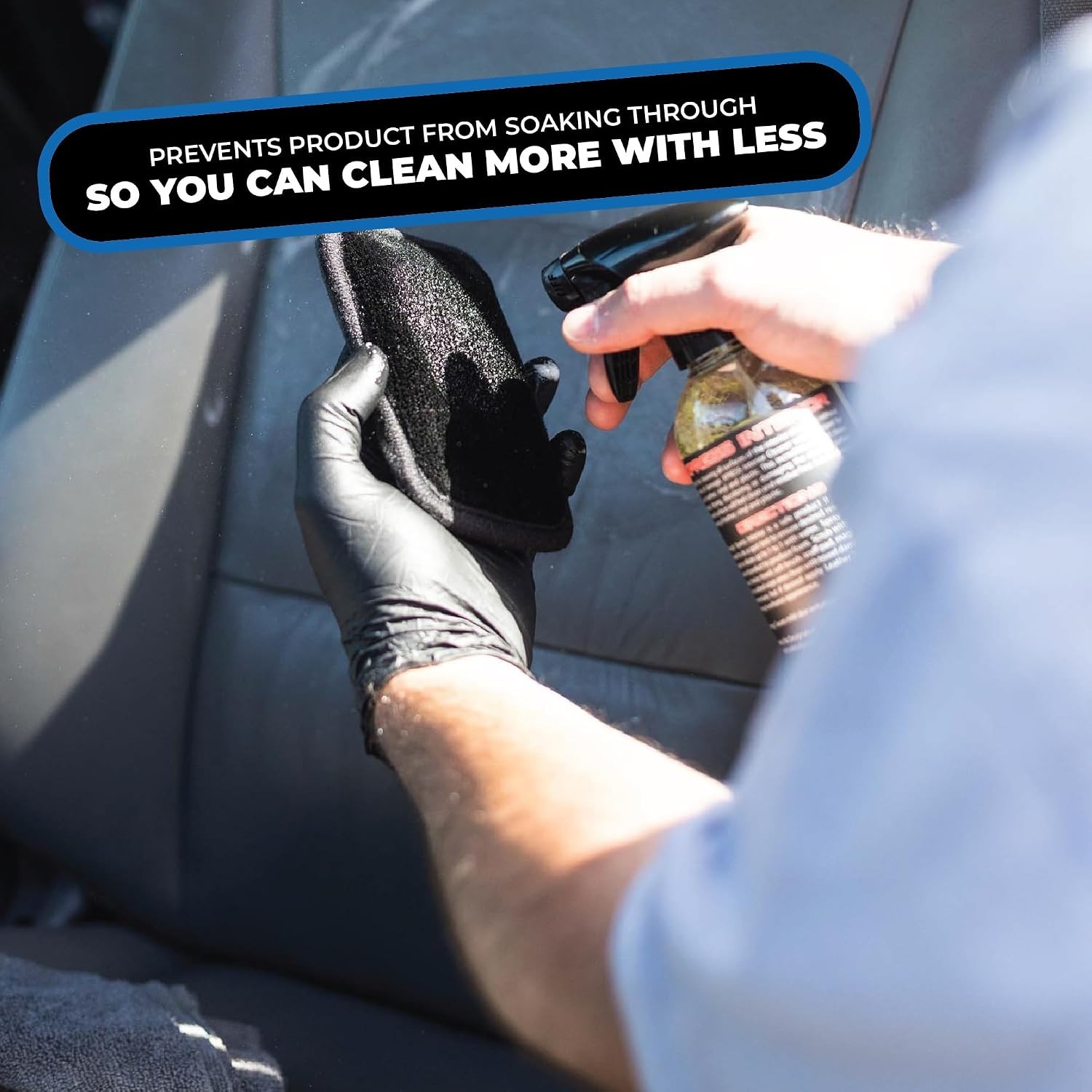 Soft Microfiber Interior Scrubber – 4 Pack for Streak-Free Car Cleaning