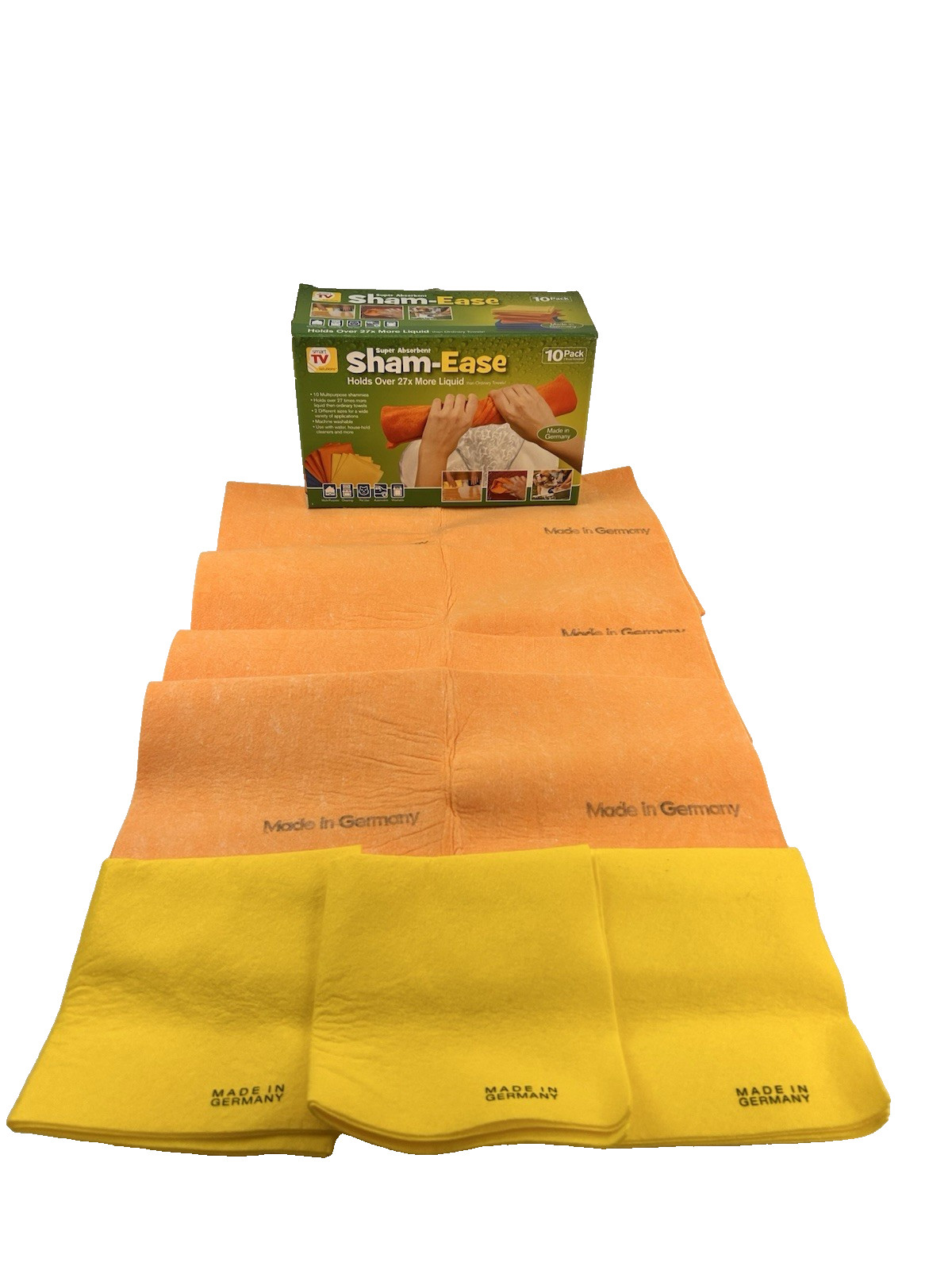 Sham-Ease 7 Pack Shammy Towels Chamois Smart TV Solutions Shammies Germany