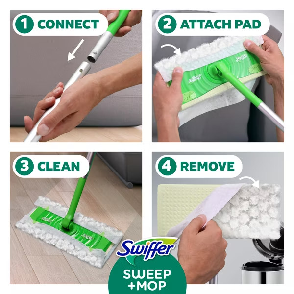 Swiffer Sweep & Mop Starter Kit – 9pc
