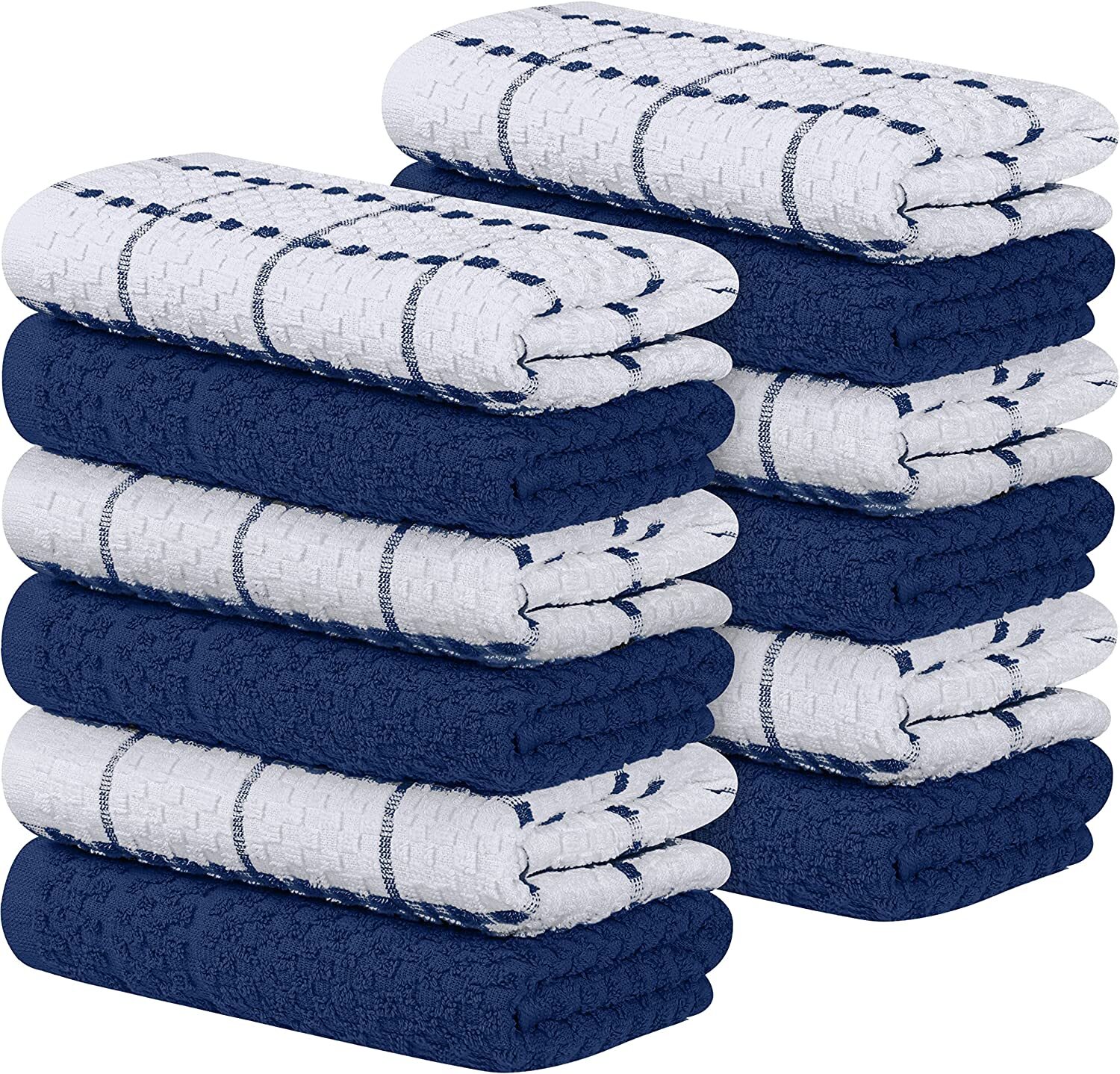 Pack Kitchen Towel Dish Cloth Super Absorbent Tea Towels 15×25″ Utopia Towels