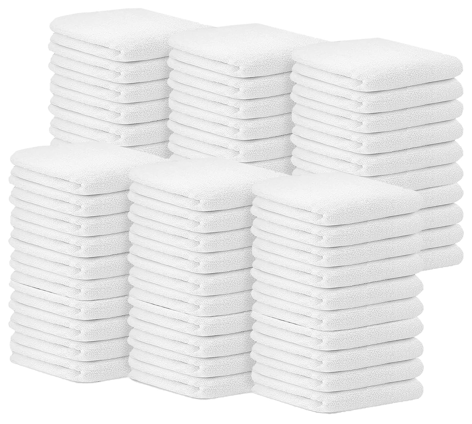 Bar Towels (Pack of 60) Size 14×17 Inches – 100% Cotton, Absorbent and Reusab…