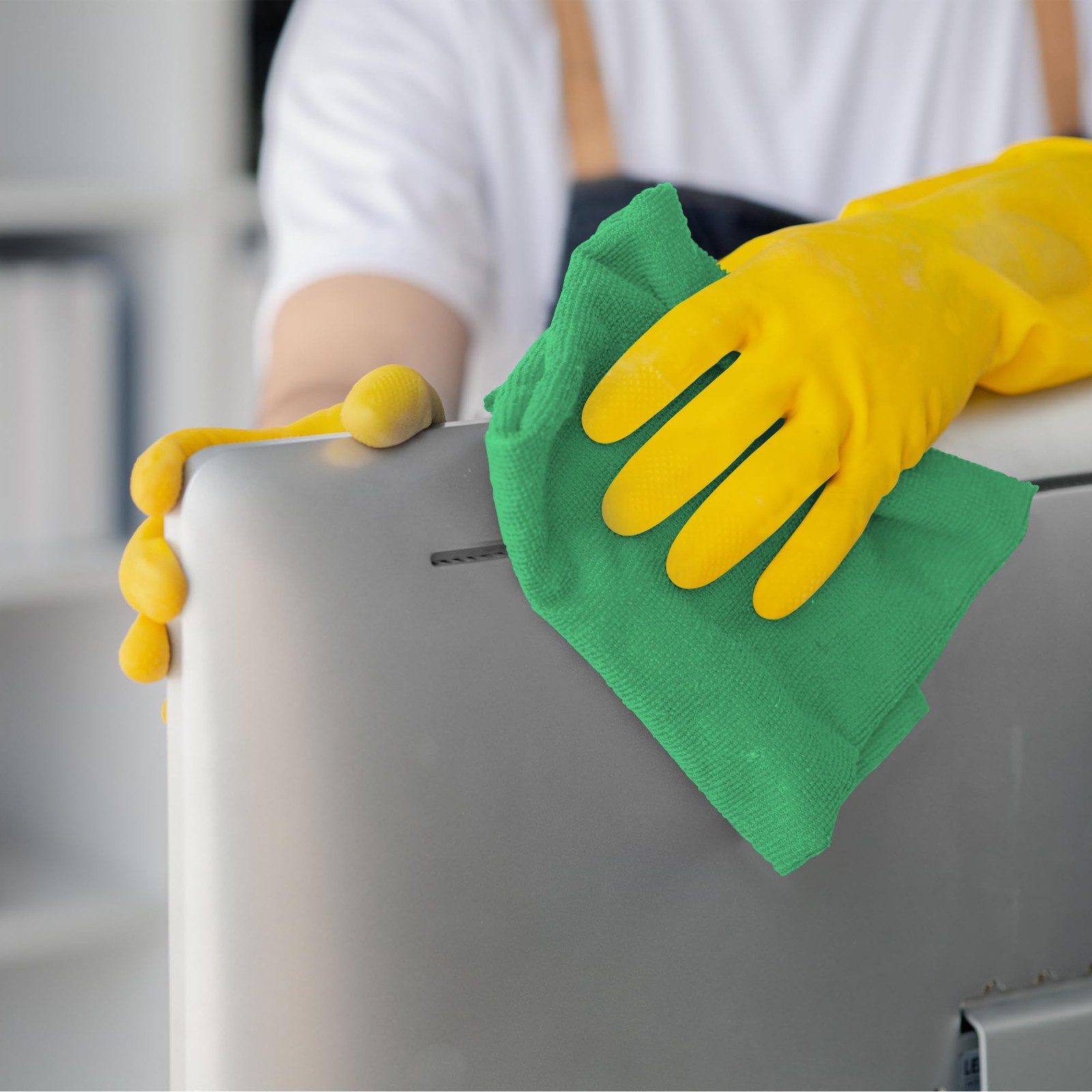 Microfiber Cleaning Cloths (Value Pack of 12) – Size 12 x 12 Inches, Highly A…